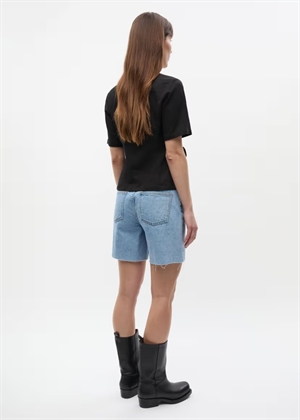 Encroydon ss bluse 7240 Sort Envii 
